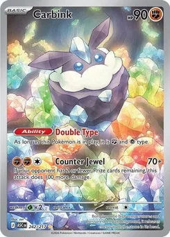 Carbink #242/217 Illustration Rare — Mega Evolution—Ascended Heroes