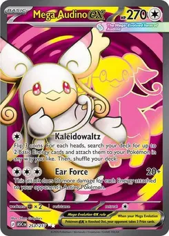 Mega Audino ex #253/217 Ultra Rare — Mega Evolution—Ascended Heroes