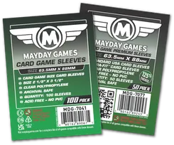 Mayday Card Game Card Sleeves (63.5x88mm)
