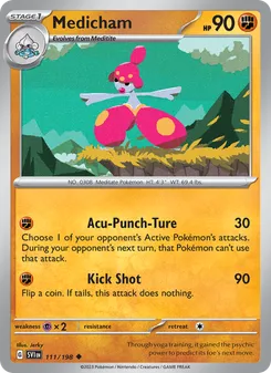 Medicham #111/198 Uncommon — Scarlet & Violet