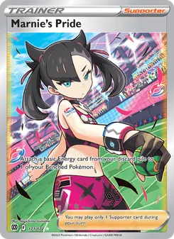 Marnie's Pride (Full Art) #171/172 Ultra Rare — Sword & Shield—Brilliant Stars