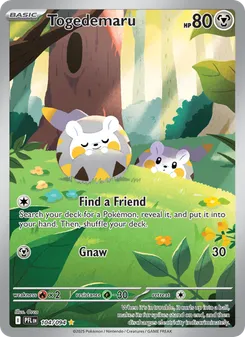 Togedemaru #104/094 Illustration Rare — Mega Evolution—Phantasmal Flames