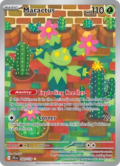 Maractus #160/159 Illustration Rare — Scarlet & Violet—Journey Together
