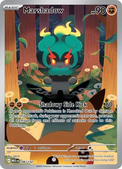 Marshadow #146/132 Illustration Rare — Mega Evolution