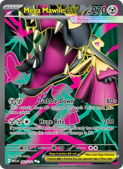 Mega Mawile ex #162/132 Ultra Rare — Mega Evolution