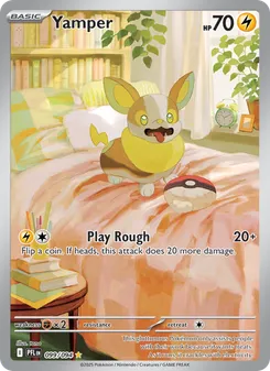 Yamper #099/094 Illustration Rare — Mega Evolution—Phantasmal Flames