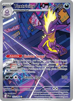 Toxtricity #103/094 Illustration Rare — Mega Evolution—Phantasmal Flames