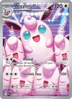 Wigglytuff #105/094 Illustration Rare — Mega Evolution—Phantasmal Flames